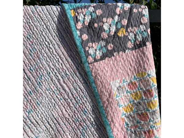 Sloth Rainforest Slumber Baby/Toddler Quilt