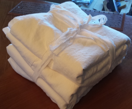 Linen Sheets in Optic White Linen Sheets in Optic White