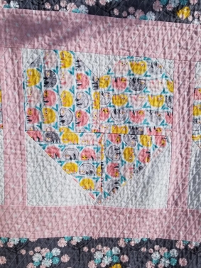 Sloth Rainforest Slumber Heart on Baby/Toddler Quilt Sloth Rainforest Slumber Heart on Baby/Toddler Quilt