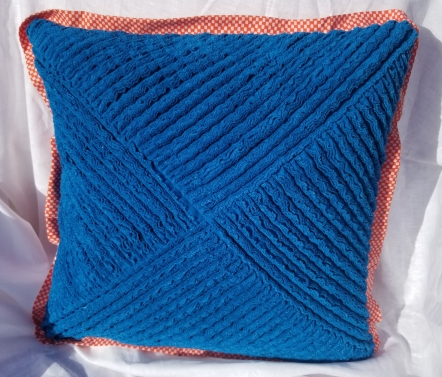 Faux Chenille Pillow Back Faux Chenille Pillow Back