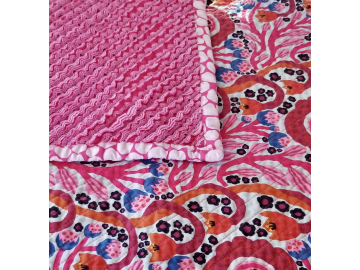 "Dotty Bloom" Baby/Toddler Quilt