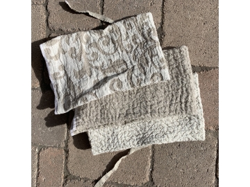 Linen Jacquard Towels